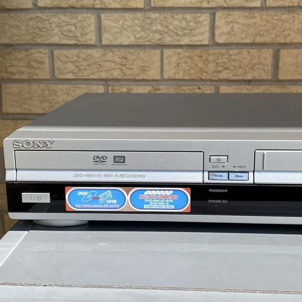 Sony RDR-VX530 DVD Recorder VHS Combo Player Tested Working No Remote